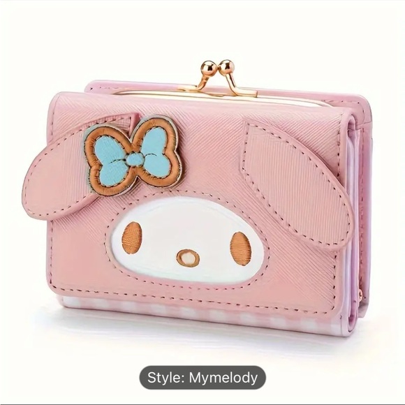 🆕 Hello Kitty, Kuromi and My Melody Wallet Coin Purse Snap Closure - NIB - Picture 4 of 11
